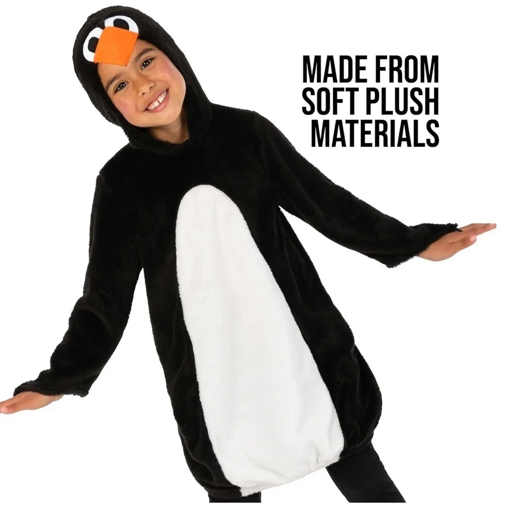 Kids Penguin Costume - Black and White